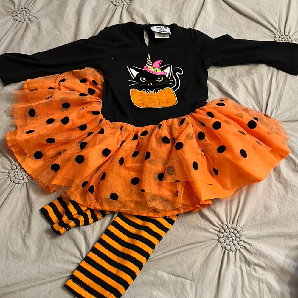 Kitty Halloween outfit 2T